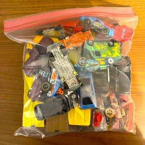 Bag of Hotwheels